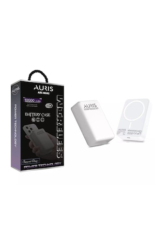 Auris Mg02 10.000 Mah Magsafe Powerbank Beyaz