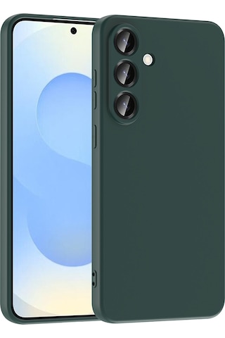 Samsung Galaxy Uyumlu S25 Fe Kılıf Mkst Mara Lansman Kapak - Siyah Siyah