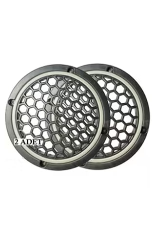 16cm Argb Neon Ledli Midrange Kapağı 1 Takım 2 Adet