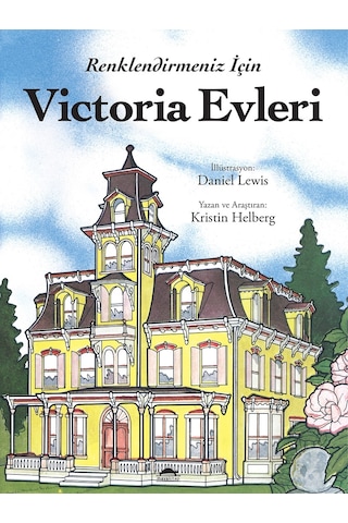 Victoria Evleri - Büyükler Için Boyama Kitabı