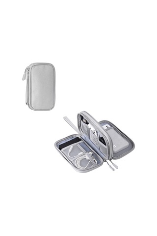 Dianbao Kulaklık Dijital Veri Kablosu Saklama Çantası Gri 1 Adet