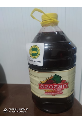Özozan Acısız Katkısız Şalgam Suyu 5 L Özozan Acısız Katkısız Şalgam Suyu 5 L