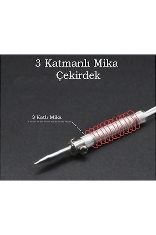 Ayarlanabilir Kalem Havya 60w Sıcaklık Lehim Makinası Elektronik Tamir Havyası