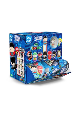 Relkon Justice League Flipperz 2. Seri Lisanslı Figürlü Oyuncaklı Meyveli Şekerleme Hacıyatmaz 6 Adet