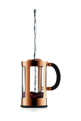Chambord Kahve Hazırlayıcı French Press Sistemi, Akma Koruması, Paslanmaz Çelik Çerçeve , Paslanmaz Çelik, Copp Çok Renkli