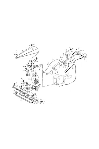 Eurosystems M85 Çayır Biçme Bıçak Kayışı