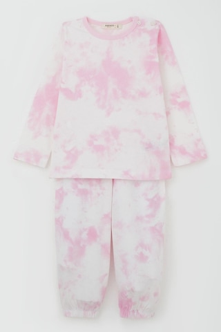 Breeze Kız Bebek Pijama Takımı Batik Desenli 9 Ay-3 Yaş, Karışık Renk