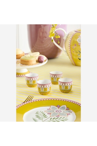Sarı Porselen Yumurtalık 5 Cm