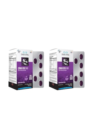 Zade Vital Çörek Otu Yağı 900Mg 60 Kapsül 2 Adet