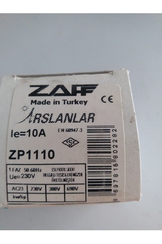 1X10 AMPER MONOFOZE AÇMA KAPAMA ŞALTERİ