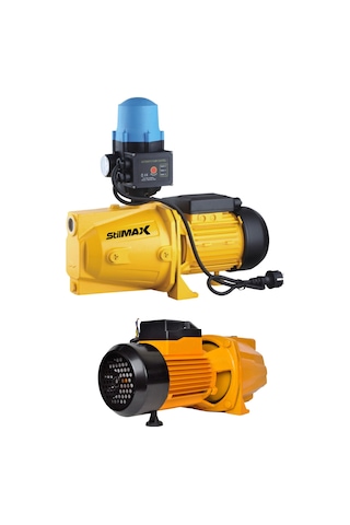 Stilmax Sjet150 1.5 Hp Otomatik Paket Hidrofor Su Pompası Bakır Sargı