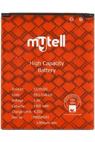 Mytell Samsung Uyumlu I9300 EB-L1G6LLU Batarya MBT-01