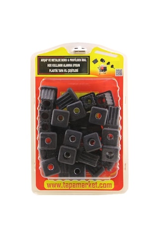 3/8'' Somunlu 25x25 İç Tapa