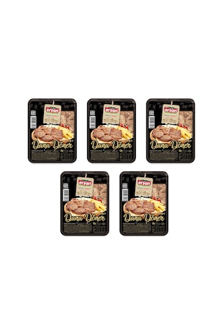 Erşan Et Pişmiş Dana Döner 5 x 200 G Erşan Et Pişmiş Dana Döner 5 x 200 G