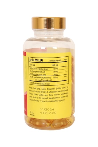 Vitapol Omega 3 Balık Yağı 100 Softgel Ocak 2024