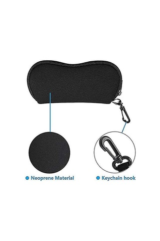 2'li Yumuşak Gözlük Kılıfı Neopren Güneş Gözlüğü Çantası Diğer