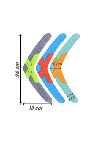 Nunbell Bumerang Frizbi Köpek Oyuncağı 28 CM