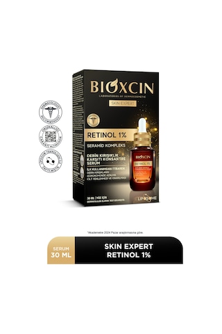 Bioxcin Skin Expert Retinol Serum %1 30 ml - Derin Kırışıklık Karşıtı Seramid Complex