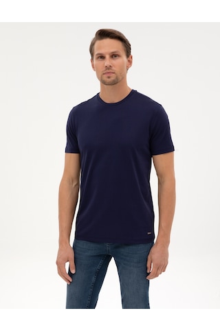 Pierre Cardin Erkek Lacivert Tişört Basic 50320102-vr033 Lacivert