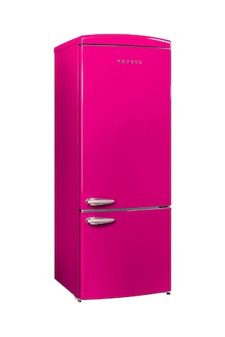 Vestel Retro NFK52111 Pembe 471 LT No-Frost Buzdolabı