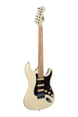 Dmx Guitars Deg100 Hss Ow Elektro Gitar Olympic White