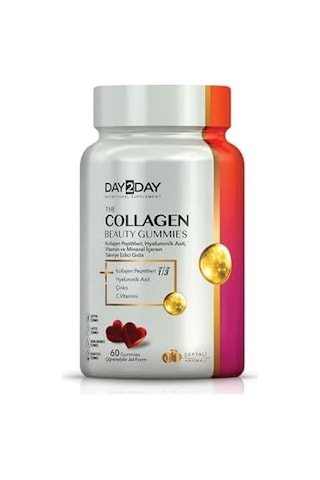 The Collagen Beauty Gummies Çiğnenebilir, Jel Form 7/8 Yaş