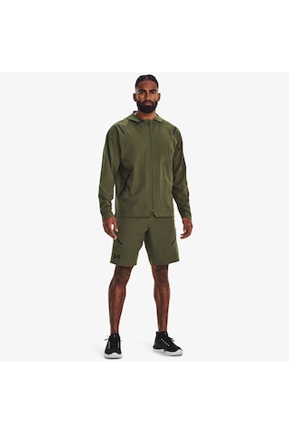 Under Armour Unstoppable Erkek Yeşil Rüzgarlık Düz 1370494 Yeşil