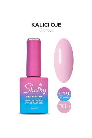 Shelby 10 Ml. A019 Kalıcı Oje