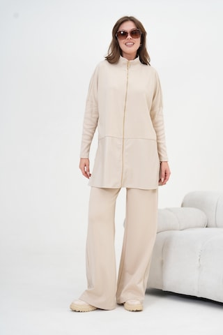 Ftz Kadın Deri İki İp Takım Bej 30949 Bej