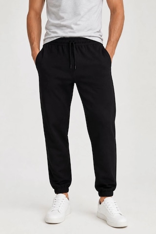 Assema Erkek İki İplik Beli Lastikli Bağcıklı Regular Fit Jogger Eşofman Altı - Siyah Çok Renkli