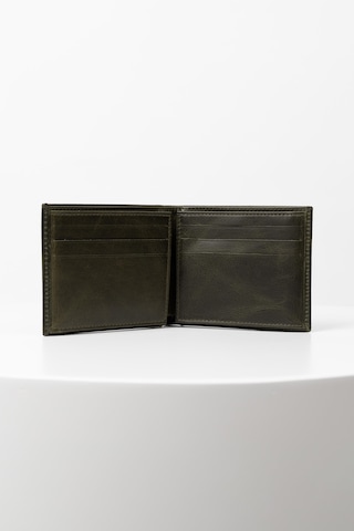 Bayderi İstan Hakiki Deri Erkek Cüzdan-1788 Crazy Yeşil