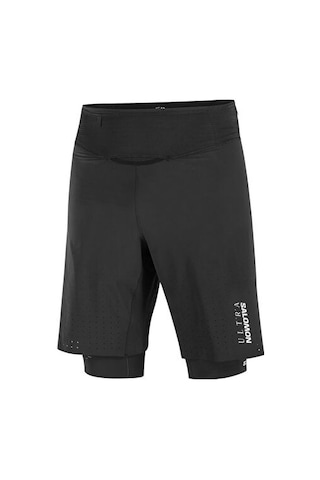 Salomon S/lab Salomon Ultra 2ın1 Erkek Koşu Şortu Lc2779400 Siyah