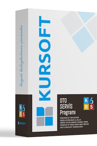 Kursoft V6 Oto Servis Plus Programı