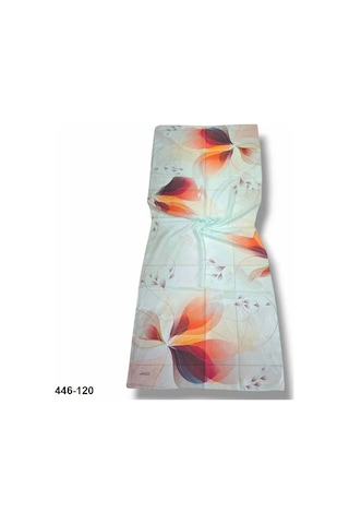 Buqle Dijital Desenli Soft Şal 446-120 Çok Renkli