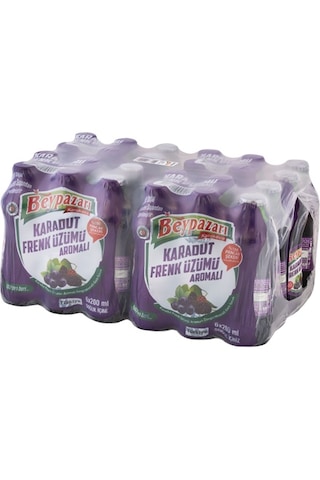 Beypazarı Karadut Frenk Üzümü Maden Suyu 200 Ml X 24 Adet