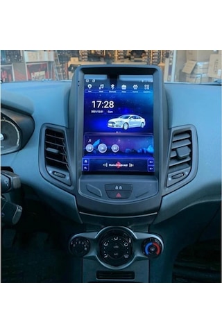 Ford Fiesta Tesla 2009-2018 -9.7'' Android Gerçek 4+64 Gb Ram/4çekirdek 1.6ghz/bt-carplay 9"