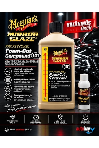 Meguiars 101 Çizik Çıkarıcı Bölünmüş Pasta 100 ML
