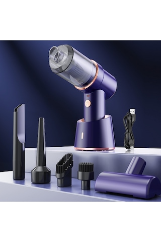 Aurora Emme ve Üflemeli 3in1 Kablosuz Araç Elektrikli Süpürgesi