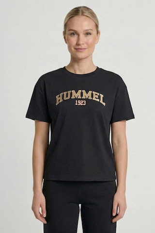 Hummel Sandalo Kadın Lacivert Yuvarlak Yaka T-shirt