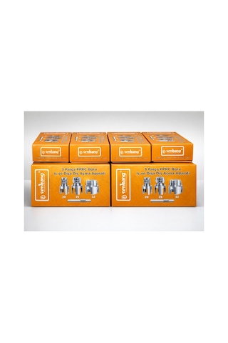 Senbang 3 Parça Pprc Boru İç Ve Dışa Diş Açma Aparatı 20-25-32 Mm Set