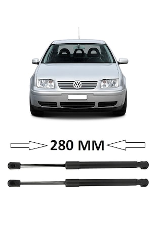 Vw Volkswagen Bora 1998-2005 Uyumlu Sağ + Sol Takım Bagaj Amortisörü Piston 2 Adet 280mm 3b5827550a Bagaj Amortisörü