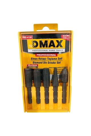 Dmax Elmas Metal Kalıpçı Taşlama Seti 5 Parça Dmx4138