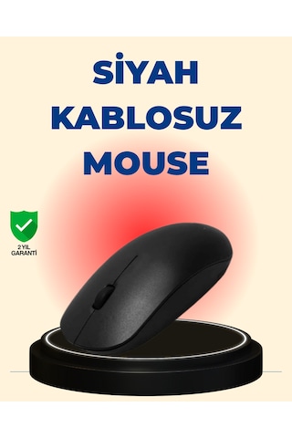 Sessiz Ve Ergonomik Mouse Usb Bağlantılı Ve Dpı Ayarlı Standart