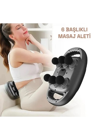 Enshall Ym-k60 Şarjlı 6 Toplu Masaj Tabancası