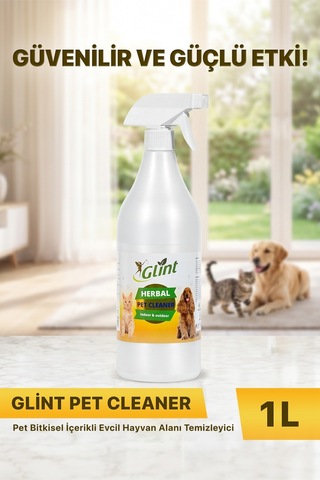 Glint Pet Cleaner Bitkisel İçerikli Evcil Hayvan Yaşam Alanı Temizleyici 1 L Glint Pet Cleaner Bitkisel İçerikli Evcil Hayvan Yaşam Alanı Temizleyici 1 L
