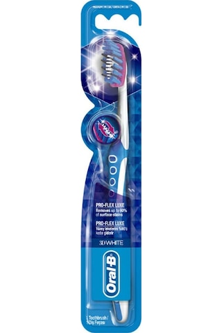 Oral-B 3D White Pro-Flex Luxe Diş Fırçası Medium