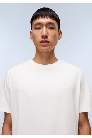Napapijri S-nedles Ss Erkek T-shirt-31962 Beyaz