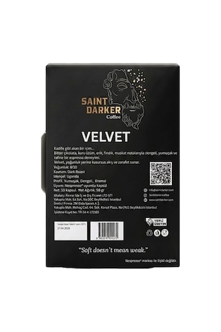 Saint Darker Velvet Kapsül Kahve
