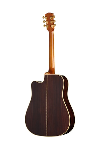 Epiphone Hummingbird Deluxe Ec Elektro Akustik Gitar Autumn Burst