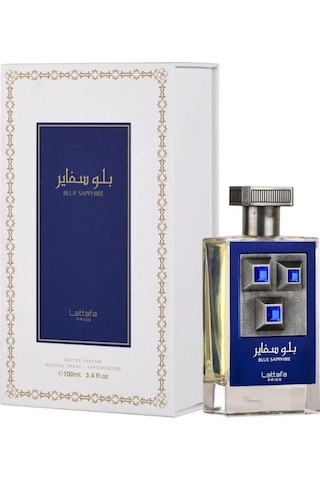 Lattafa Blue Sapphire Edp 100 Ml Unisex Parfüm Aromatik - Odunsu